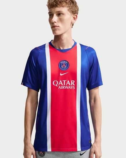 Мужская футбольная майка Nike PSG Дэмбеле 2026/27, синяя