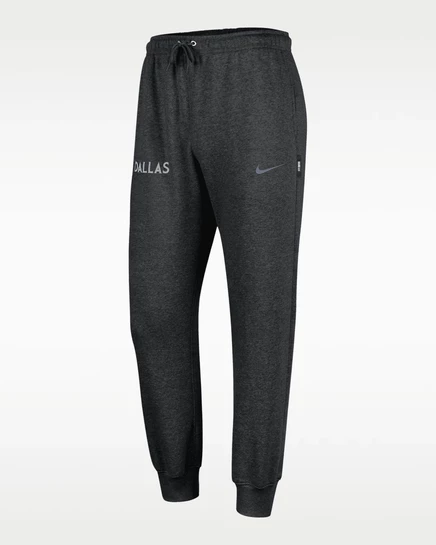 Мужские джоггеры Nike Dallas Mavericks City Edition, черные