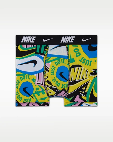 Детские боксерские трусы Nike Dri-FIT (2 шт.), синие