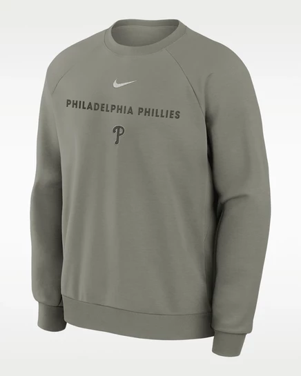 Мужской свитшот Nike Philadelphia Phillies Primary, серый