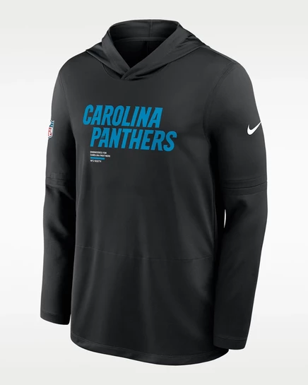 Мужская худи Nike Pure Fury Sideline Dri-FIT NFL, черная
