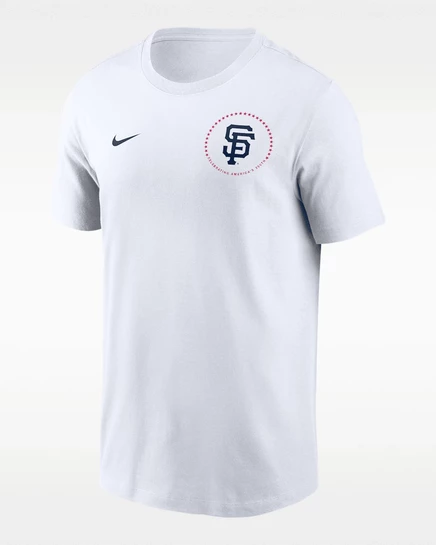 Мужская футболка Nike San Francisco Giants USA 250, белая