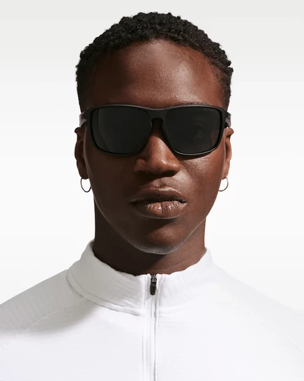 Мужские очки Nike Premier поляриз., чёрно-серые