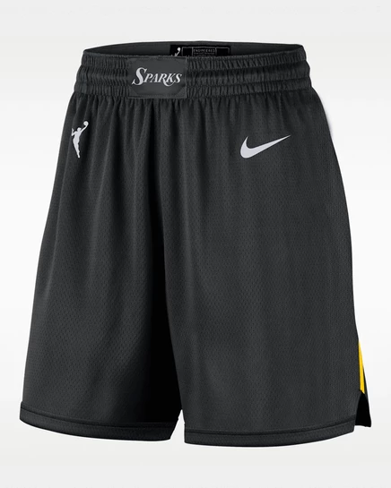 Женские шорты Nike Sparks Victory, черно-белые