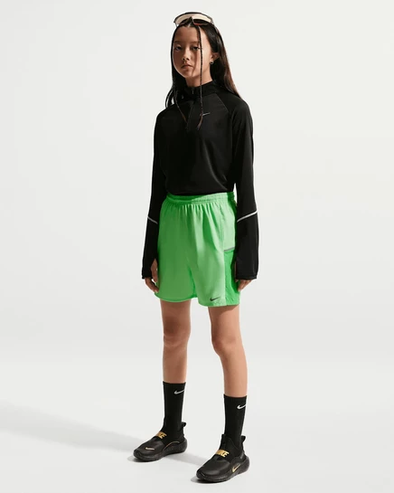 Детский комплект Nike Dri-FIT Miler, зелено-салатовый