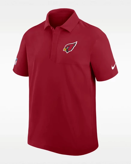 Мужское поло Nike Arizona Cardinals Dri-FIT, красное
