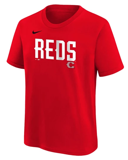 Футболка для мальчиков Nike Cincinnati Reds, красная