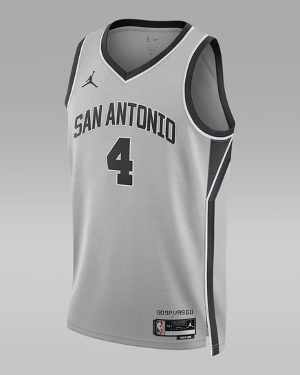 Мужская майка Jordan Swingman Statement Edition 2025/26, серебристая