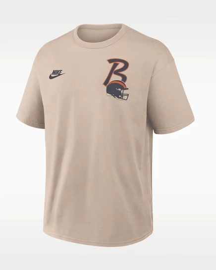 Мужская футболка Nike Chicago Bears Rewind Max90, песочная