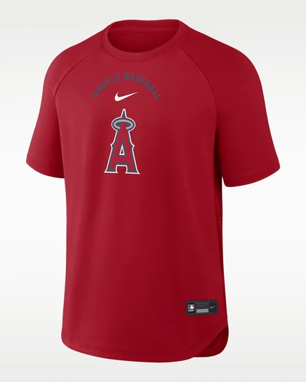 Мужская футболка Nike Los Angeles Angels Dri-FIT, красная