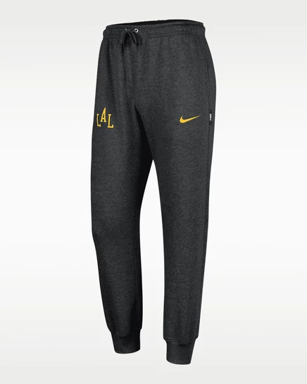 Мужские джоггеры Nike Los Angeles Lakers City Edition, черные
