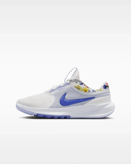 Детские кроссовки Nike Star Runner 5, бело-сиренево-сапфировые