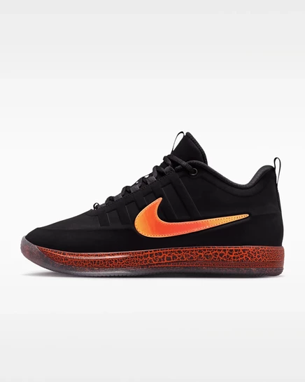 Унисекс кроссовки Nike Book 2, черный/оранжевый/мультиколор