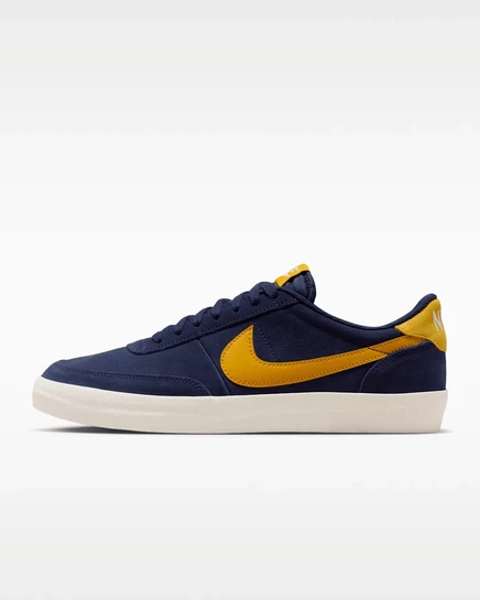 Мужские кеды Nike Killshot 2 PRM, темно-синие/слоновой кости/желтые
