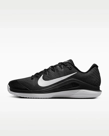 Мужские теннисные кроссовки Nike Vapor 12 для грунта, черные