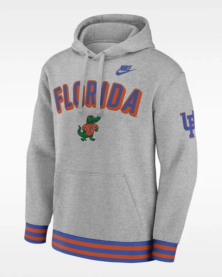 Мужское худи Nike Florida Legacy Retro, серое