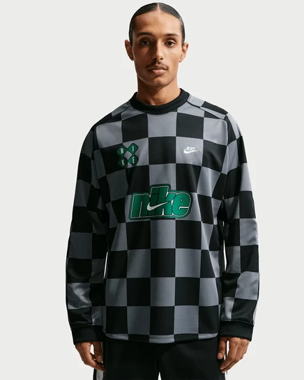 Мужской вратарский топ Nike Goalie Top, серый