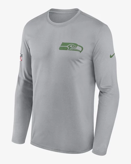 Мужская футболка Nike Dri-FIT Seattle Seahawks, серая