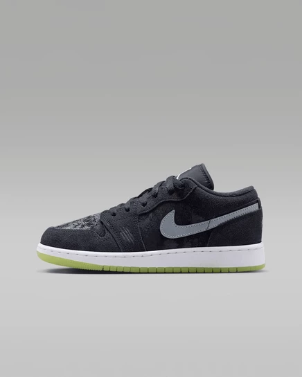 Детские кроссовки Jordan Air Jordan 1 Low, черные