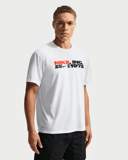 Мужской топ для плавания Nike Hydroguard Dri-FIT, белый