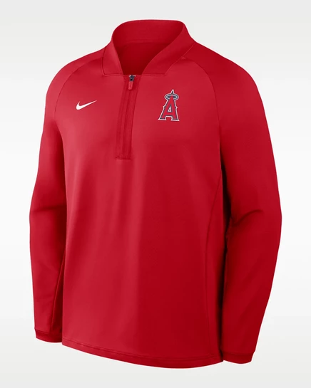 Мужской лонгслив Nike Los Angeles Angels, красный