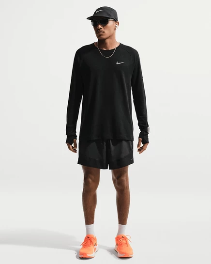 Мужские шорты Nike Stride Plus, черные