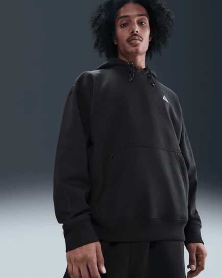 Мужское худи Nike ACG Tuff Fleece, черное/серое/белое