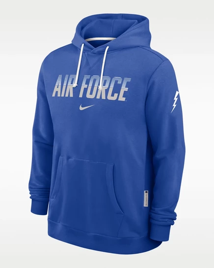 Мужское худи Nike Air Force Academy, королевский синий