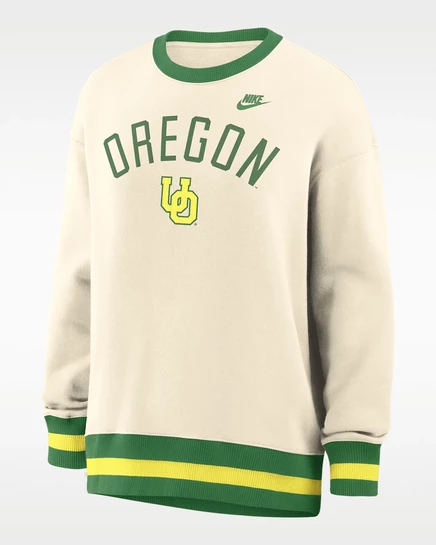 Женский свитшот Nike Oregon Legacy, зеленый