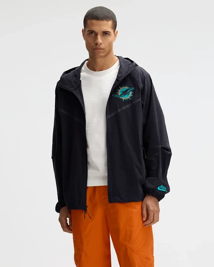 Мужская куртка Nike Miami Dolphins Tech, синяя