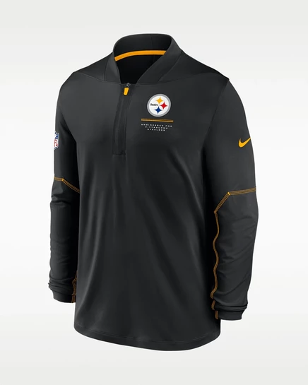 Мужская олимпийка Nike Pittsburgh Steelers, черная
