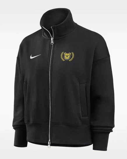 Женская флисовая олимпийка Nike North Carolina A&T, черная