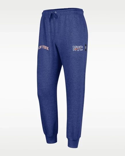Мужские джоггеры Nike New York Knicks City Edition, синие