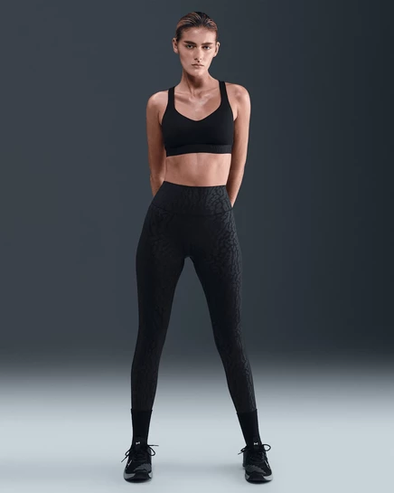 Женские леггинсы Nike Universa 7/8, черные/антрацит