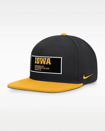 Мужская кепка Nike On-Field Pro Dri-FIT Iowa, черная