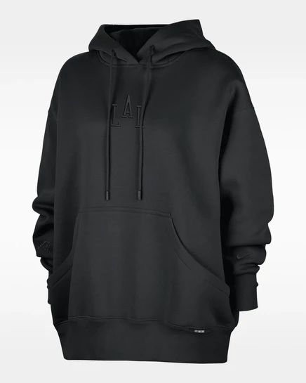 Женская худи Nike Lakers City Edition, черная