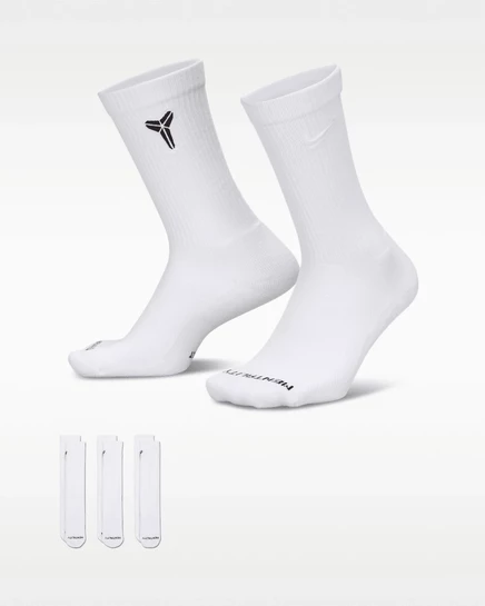 Унисекс носки Nike Everyday Elevated «Kobe», 3 пары, разноцветные