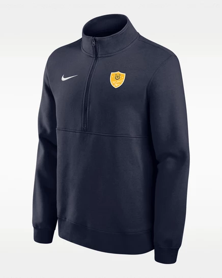 Мужская флисовая кофта Nike North Carolina, темно-синяя