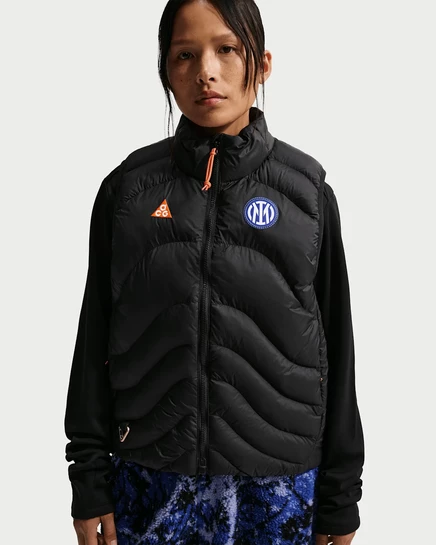 Женская жилетка ACG Inter Milan «Lava Flow», чёрно-оранжевая