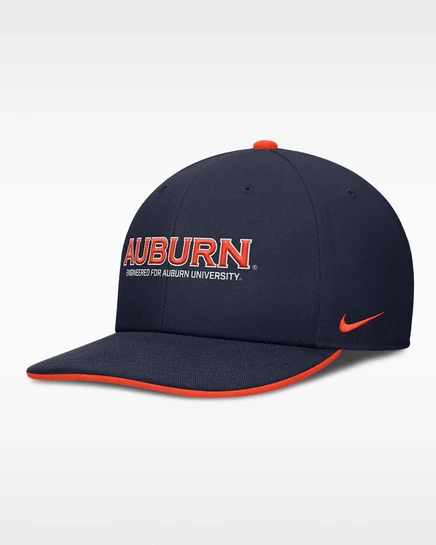 Мужская кепка Nike Auburn On-Field Pro, темно-синяя