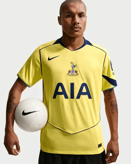 Мужская футболка Nike Tottenham 2025/26 Third, желто-голубая
