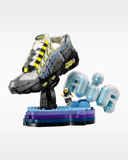 Набор Nike Air Max 95 x LEGO с минифигуркой, серый/мультиколор