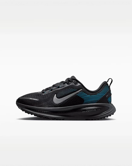 Детские кроссовки Nike Vomero 18, черные/голубые