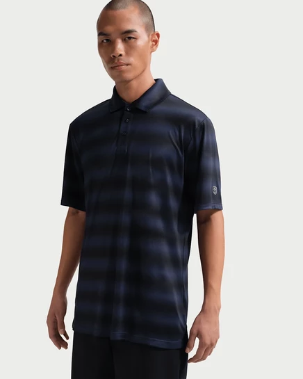 Мужское поло Nike Par Dri-FIT, темно-синее
