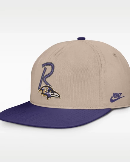 Мужская кепка Nike Baltimore Ravens Rewind Pro, песочная