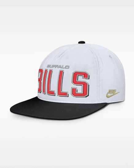 Мужская кепка Nike Pro Buffalo Bills регулируемая, белая