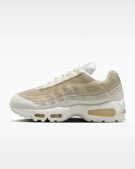Женские кроссовки Nike Air Max 95 Big Bubble, бежевые
