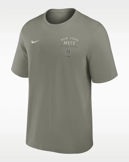 Мужская футболка Nike New York Mets Dri-FIT, серая