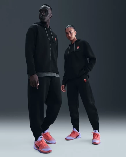 Унисекс брюки Nike Sabrina Dri-FIT, черно‑фиолетовые