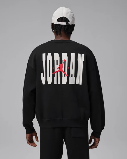 Мужской свитшот Jordan Brooklyn, черно-красный